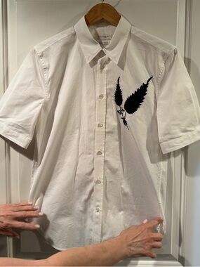 Alexander mqueen button down shirt